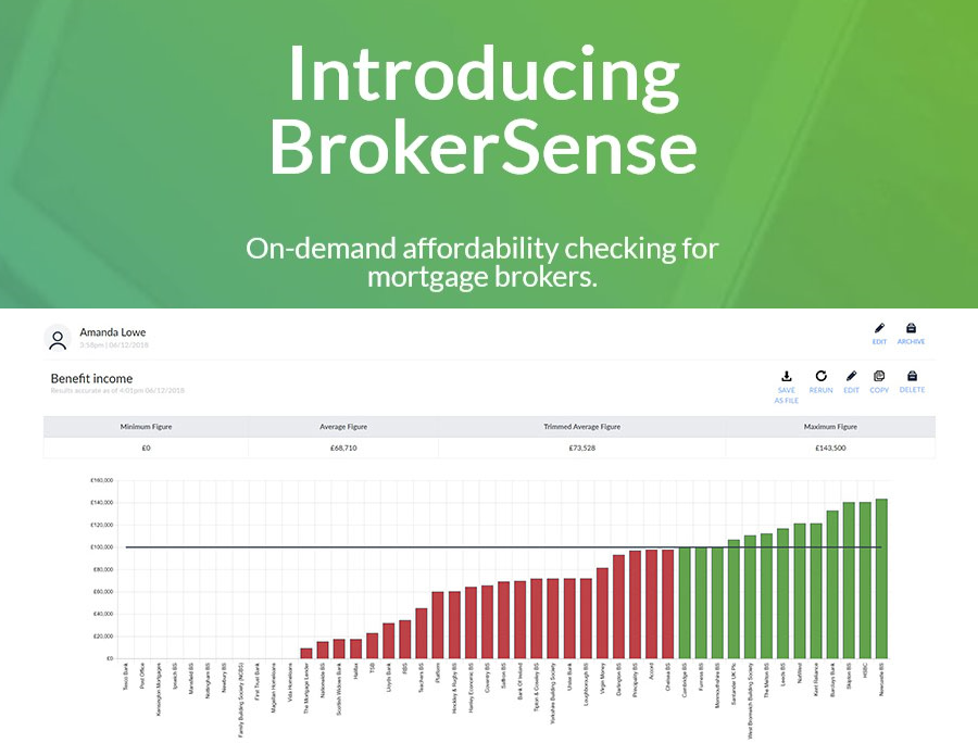 Introducing BrokerSense - On-demand affordability checking for brokers