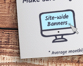 Site wide banners