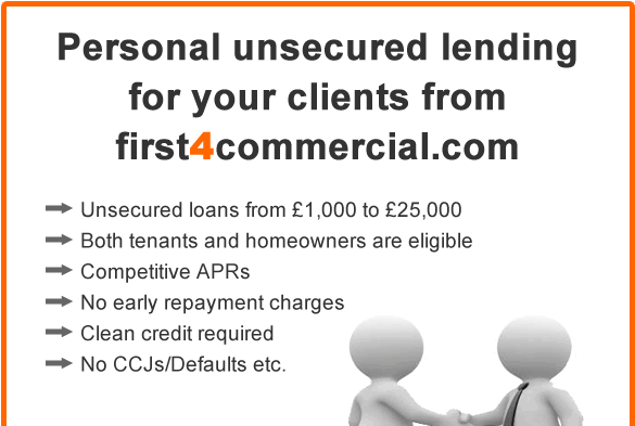 Unsecured lending from F4C